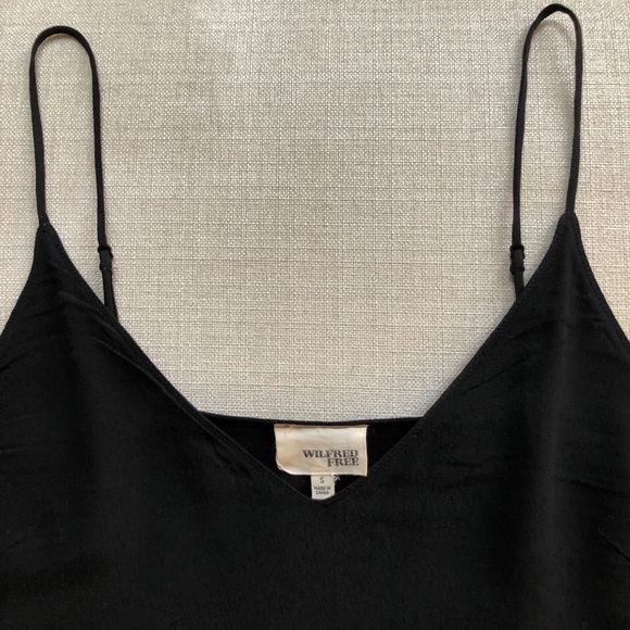 Wilfred Free Black Slip Dress - Picture 2 of 6